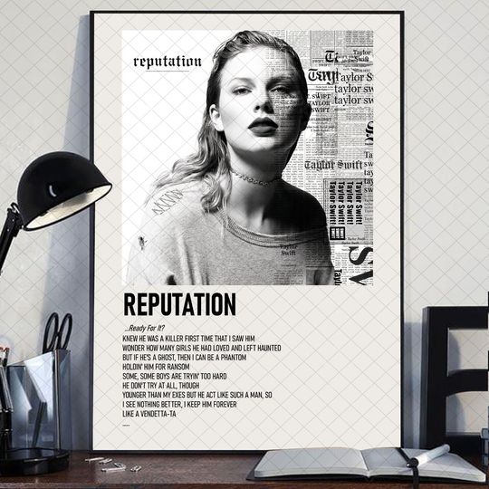 Discover Taylor The Eras Tour Reputation Poster