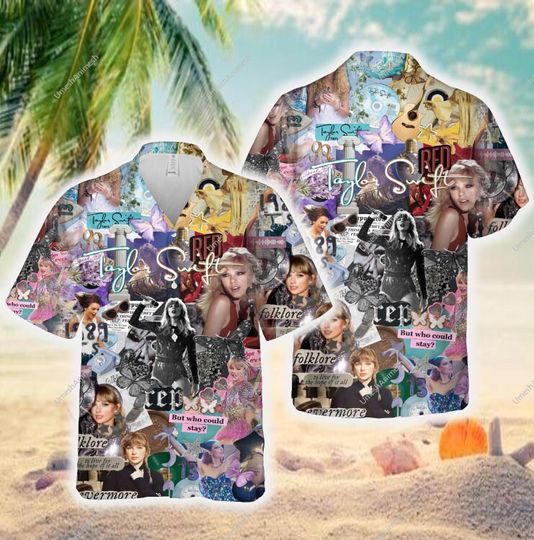 Discover Taylor The Eras Tour Shirt, Taylor version Merch Button Up Shirt