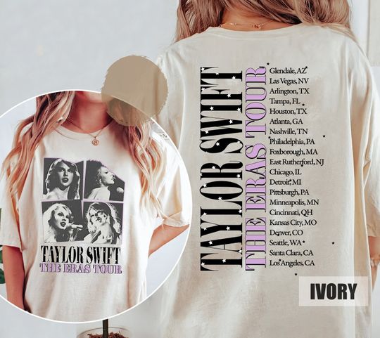 Discover Taylor The Eras Tour Shirt, Taylor version Merch Tshirt