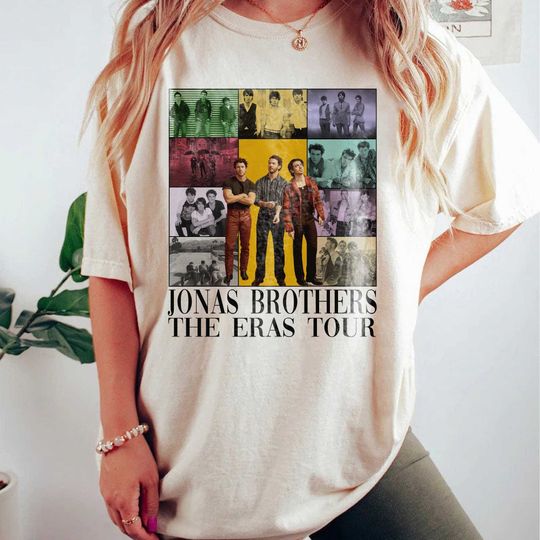 Discover Jonas Brothers The Eras Tour Shirt, Jonas Brothers Tour Shirt