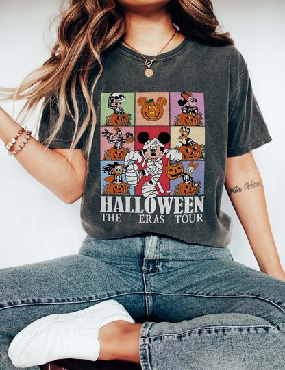 Discover Halloween The Eras Tour Shirt, Halloween Friends Shirt