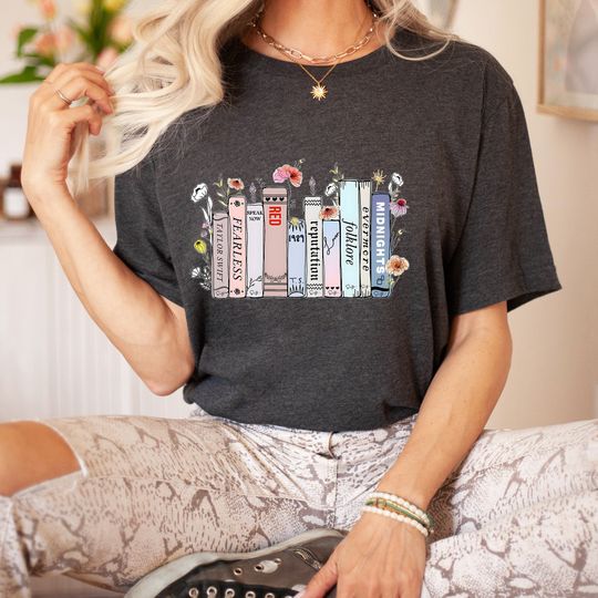 Discover Taylor Album Eras Tour Shirt