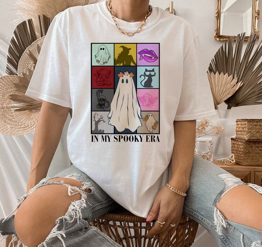 Discover Taylor Taylor version Eras Tour In My Spooky Era Halloween Shirt Ge Shirt