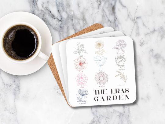 Discover The Eras Garden | Taylor Eras Tour | Taylor Garden of Albums as Flowers | Coaster