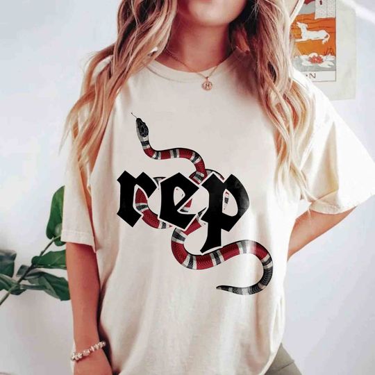 Discover Reputation Snake Shirt, Taylor Merch,  Music Lover T Shirt