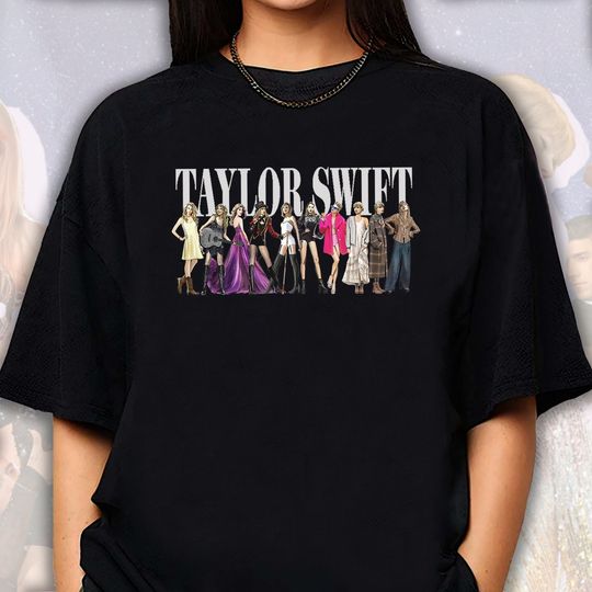 Discover Vintage Taylor The Eras Tour Shirt