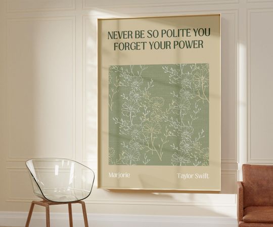 Discover Marjorie Taylor Lyrics, Vintage Taylor Poster, Taylor version Gift