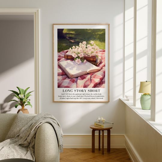 Discover Long Story Short Evermore Taylor Poster