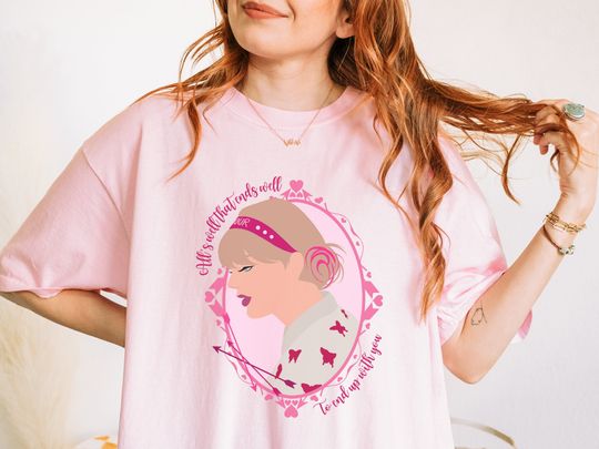 Discover Taylor Lover Lyrics Inspired T-shirt