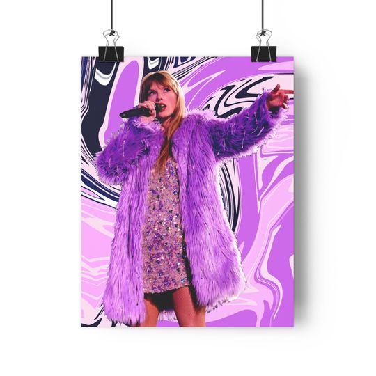 Discover Taylor Fan Taylo Music Vintage Poster