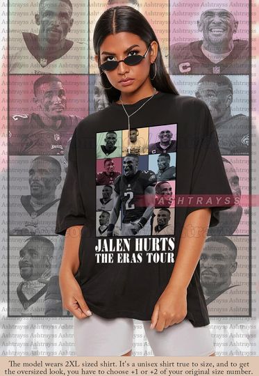 Discover Jalen Hurts The Eras Tour Tee, Jalen Hurts Shirt
