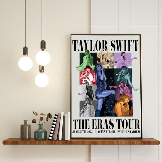 Discover Custom The Eras Tour Poster, Taylor Taylor version Poster