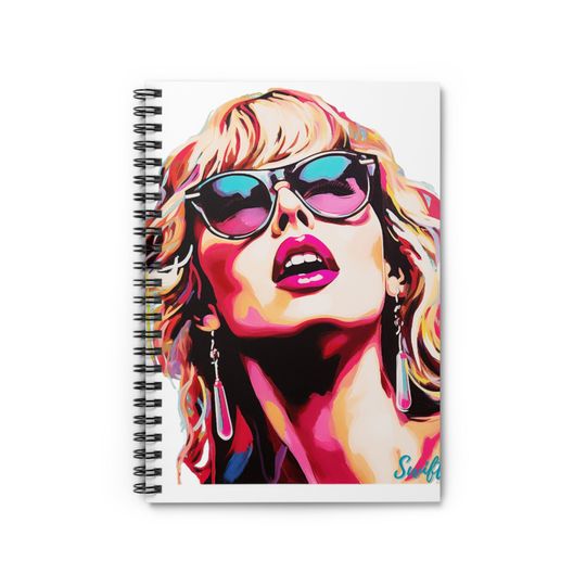 Discover Spiral Notebook - Ruled Line. Taylor,  gift for Taylor version fan,