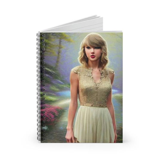 Discover Taylor Out of the Woods Spiral Notebook - Ruled Line Perfect Taylor version