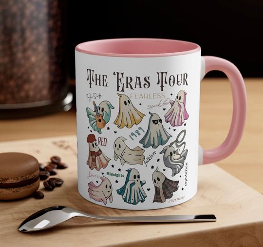 Discover The eras tour Accent Coffee Mug, perfect for Halloween Accent Mugs