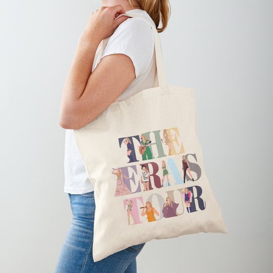 Discover Taylor The Eras Tour 2023 Tote Bag