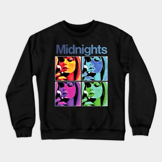 Discover Midnight Taylor The Eras Tour Sweatshirt