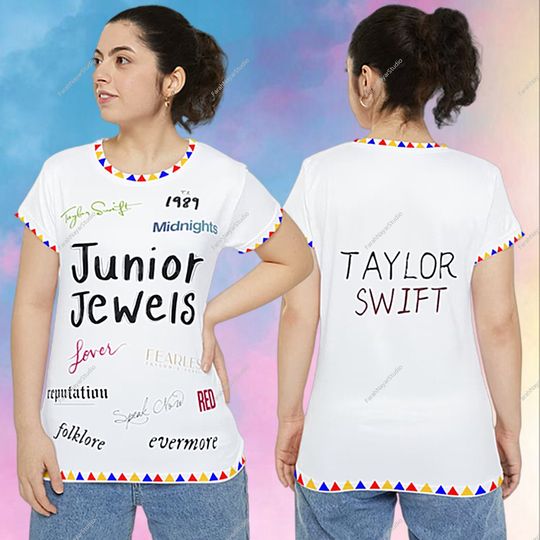 Discover Custom Taylor T-Shirt, You Belong With Me Outfit, Junior Jewels Taylor Eras Tour