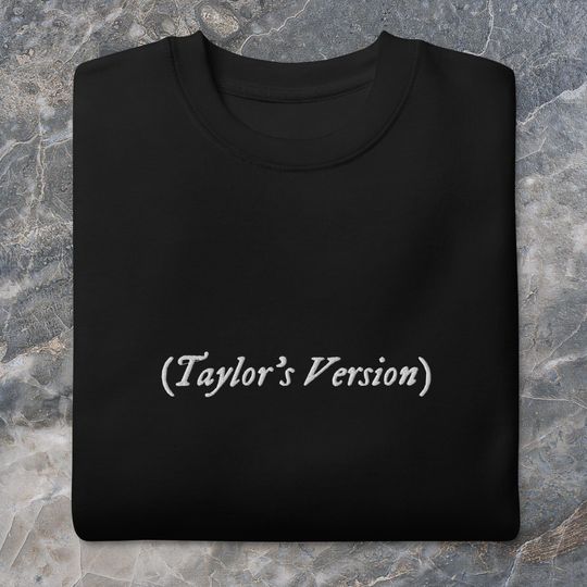 Discover Taylo version Taylor Embroidered Sweatshirt