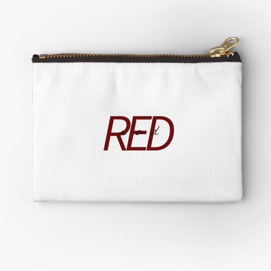 Discover Red Album Taylor Makeup Bag