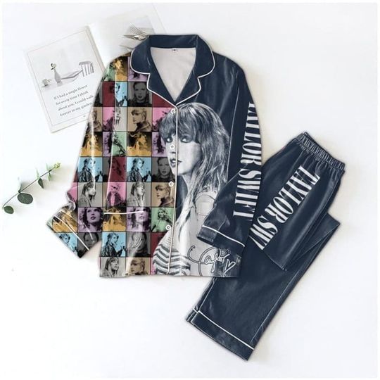 Discover Taylor version's All Hit Album Eras Tour Pajamas Set, Taylor version Pajamas Set