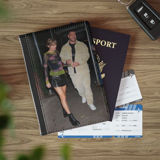 Discover Taylor And Travis Kelce Passport Cover