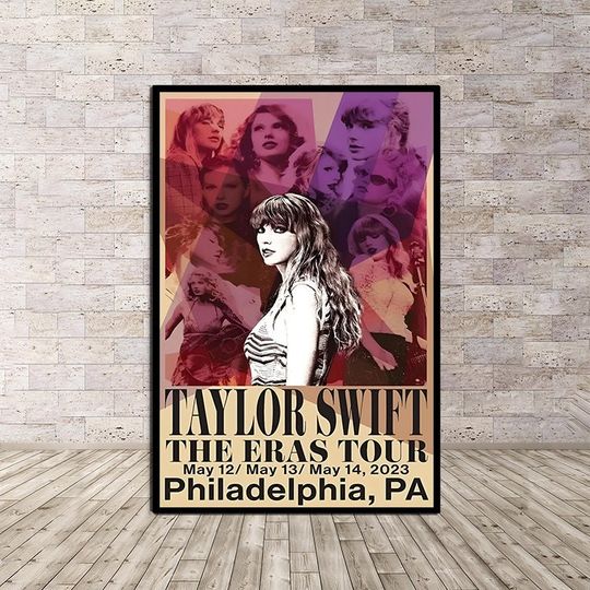 Discover Taylor The Eras Tour 2023 Poster