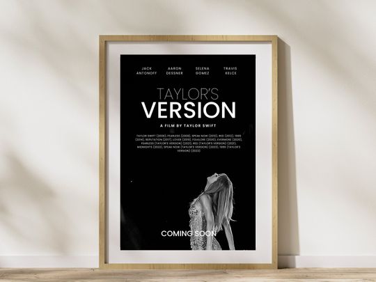 Discover Taylor The Eras Tour 2023 Poster