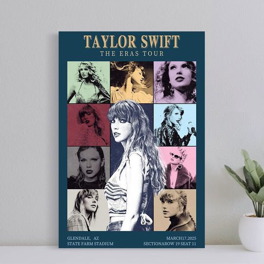 Discover Taylor The Eras Tour Premium Matte Vertical Poster