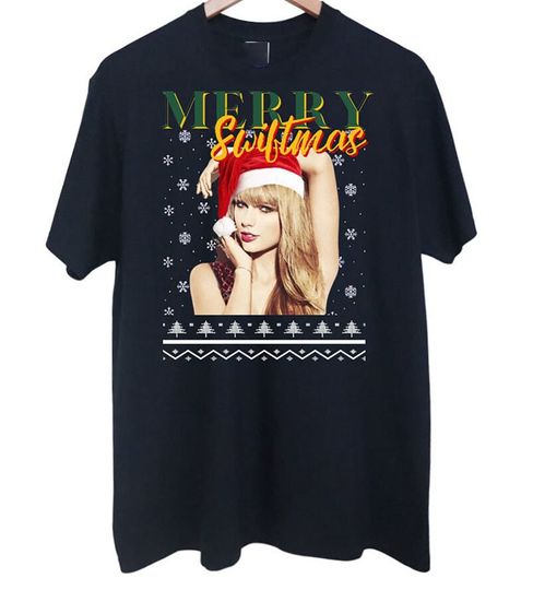 Discover Merry Swiftmas Taylor Christmas T-Shirt