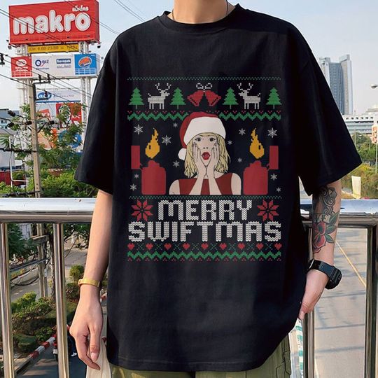 Discover Merry Swiftmas Taylor Christmas T-Shirt