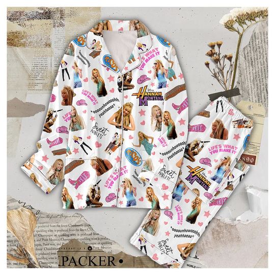Discover Haannah Moontana Pajamas Set, Haannah Moontana Eras Tour