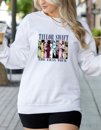 Discover Taylor Eras Tour Sweatshirt, Eras Tour, Eras Tour The Movie Sweatshirt, Taylor Sweatshirt