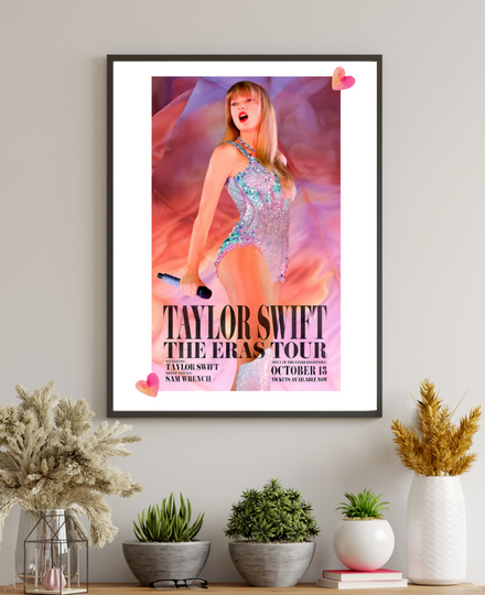 Discover Taylor The Eras Tour 2023 Poster
