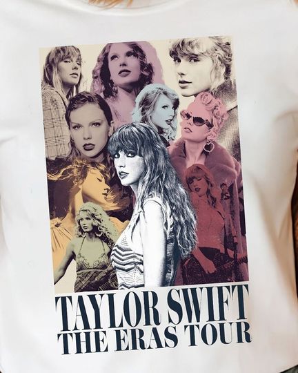 Discover Vintage Eras Tour Shirt, Taylor Version Shirt, Taylor Shirt