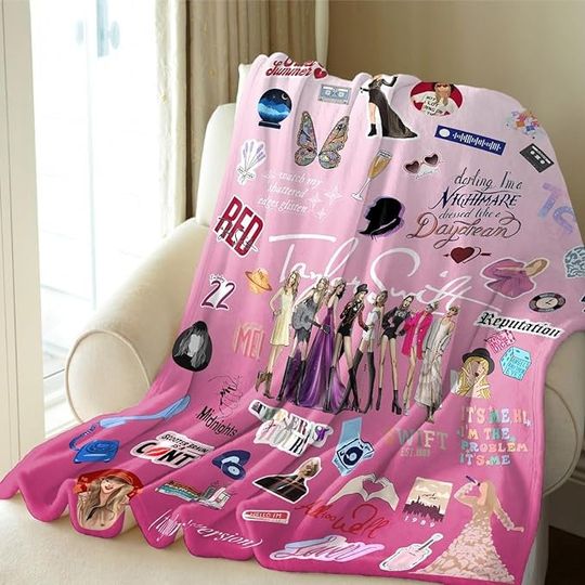 Discover Taylor version Eras Tour Blanket, Taylor 2023 Eras Tour Concert Blanket,  Christmas Gift