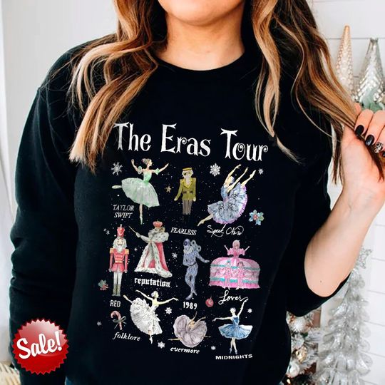 Discover Eras Tour Nutcracker's Version Shirt, Christmas Swif Sweatshir