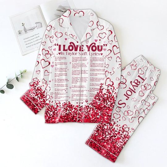 Discover The Eras Tour Taylor Pajamas Set