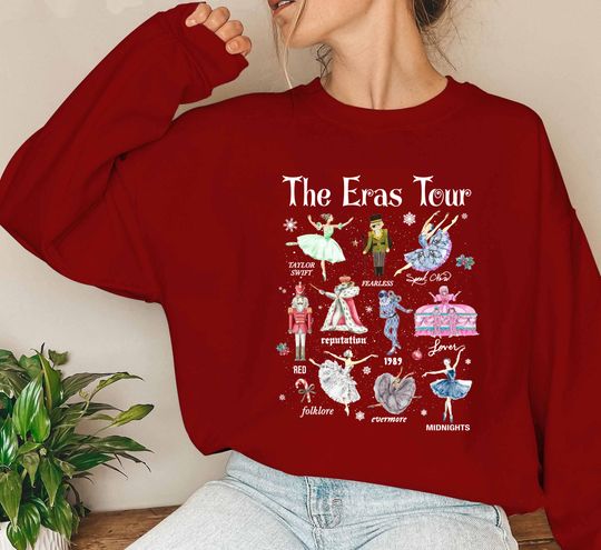 Discover Eras Tour Nutcracker's Version Shirt, Christmas Taylor version Sweatshirt, Nutcracker Taylor Shirt, Swifie Christmas 2023 Gift