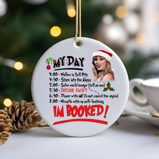 Discover Taylor Ornament, Taylo version Ornament, Taylor Album As Book Ornament