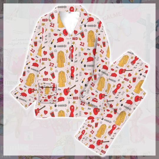 Discover Taylor Pajamas Set, Taylor version Tour Womens Pajamas Set