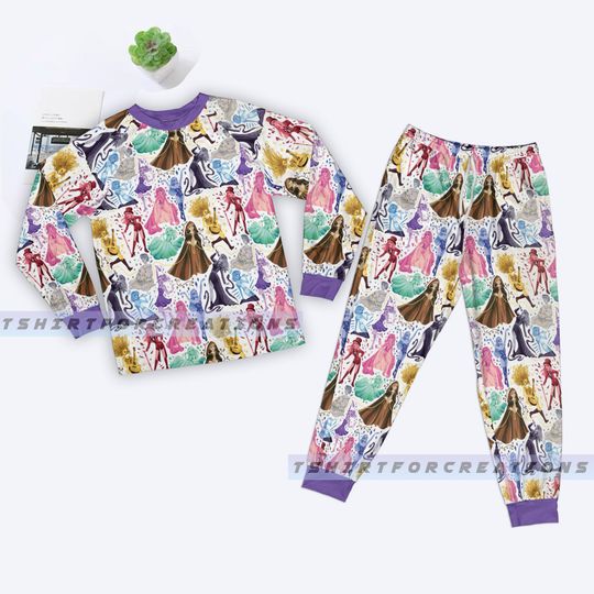 Discover Taylor Eras Tour Pajamas Set, Taylor version Merch, The Eras Tour Pajamas Set