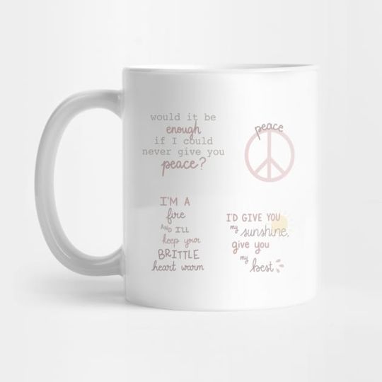 Discover Peace TS - Taylor Folklore - Mug