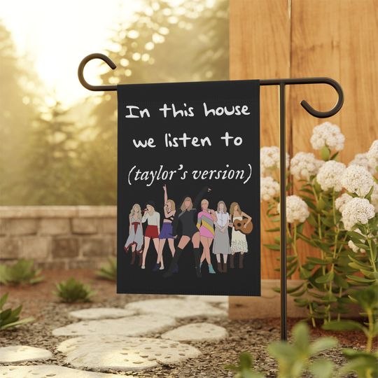 Discover Taylor Taylo version Garden and House Banner Flag Taylor version Fan Gift Outdoor Decor
