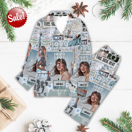 Discover Taylor Pajamas Set, Swifti Tour Womens Pajamas Set, Lover Taylor Shirt