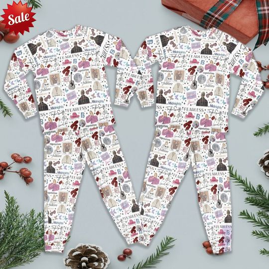 Discover Taylor version Tour Family Pajamas Set, Taylor version Women Pajamas