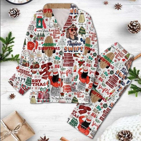 Discover Taylor version Tour Pajamas Set, Taylor version Womens Pajamas Set