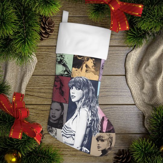 Discover Taylor Eras Tour inspired Christmas Stocking, Eras Tour Merch, Taylor, Christmas Gifts