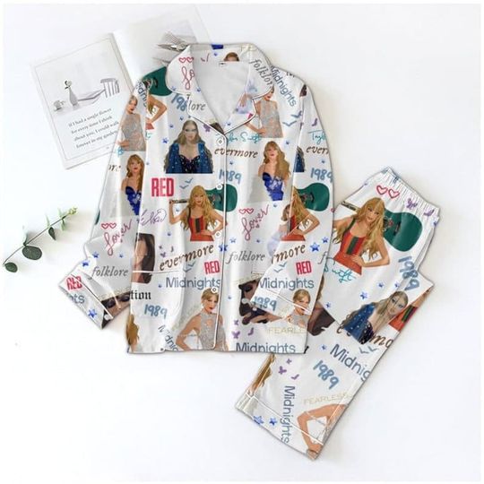 Discover swiftiee Album Pajamas Set, Taylor Taylor version Pajamas Set