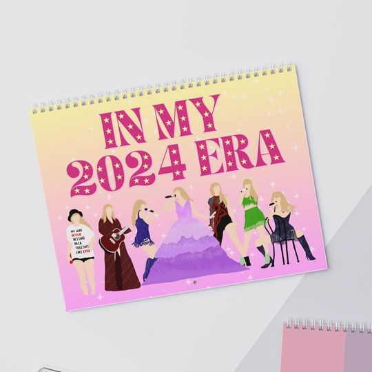 Discover 2024 Eras Tour Calendar, Gift for Daughter, Birthday Gift for her